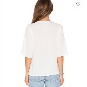 Gorgeous white chiffon top